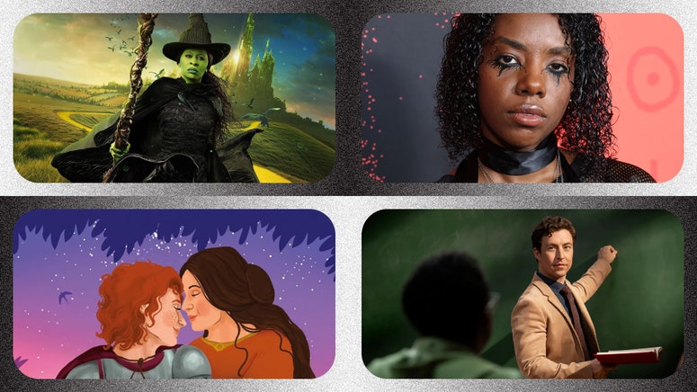 Cynthia Erivo in 'Wicked'; Dua Saleh; 'All the Painted Stars'; 'English Teacher'