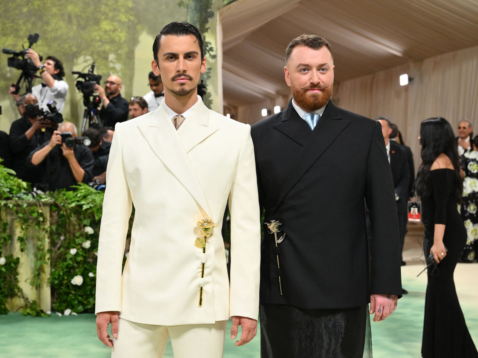 There’s a Romantic Story Behind Sam Smith and Christian Cowan’s Met Gala Looks